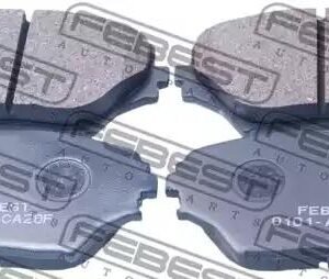 Kit de plaquettes de frein, frein а disque (0101-ACA20F - FEBEST)