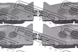 Kit de plaquettes de frein, frein а disque (0101-ACV40F - FEBEST)