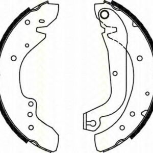 Jeu de mâchoires de frein (810010577 - TRISCAN)