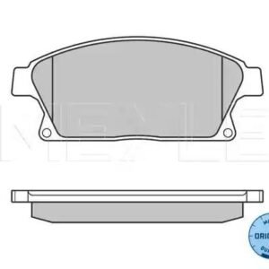 MEYLE 025 250 3418/WKit de plaquettes de frein, frein à disque