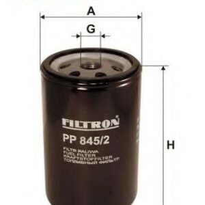Filtre à carburant (PP8452 - FILTRON)