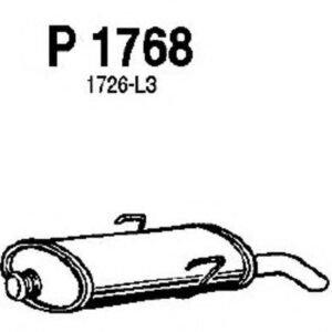 Silencieux arrière (210525 - TESH)