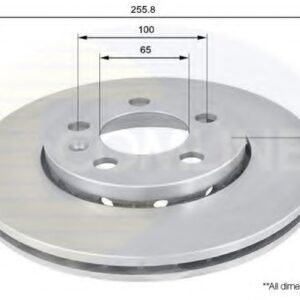 Disque de frein (ADC1407V - COMLINE)