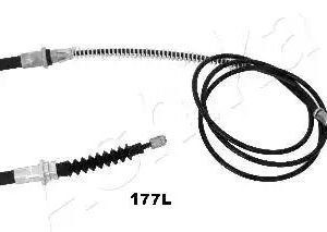 ASHIKA 131-01-177L Tirette à câble, frein de stationnement