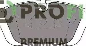 Profit 5005-1300 Kit de plaquettes de frein, frein à disque
