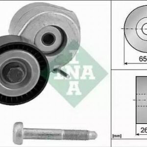 INA 534 0607 10 Tendeur de courroie, courroie trapézoïdale à nervures