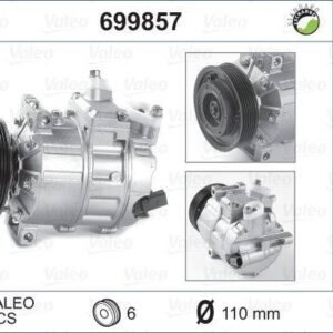 VALEO 699857 Compresseur, climatisation