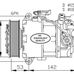 NRF 32463 Compresseur, climatisation