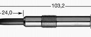 Bougie de préchauffage (3413 - NGK)