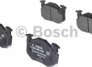 BOSCH 0 986 466 346 Kit de plaquettes de frein, frein à disque