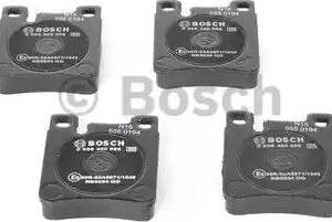 BOSCH 0 986 460 965 Kit de plaquettes de frein, frein à disque