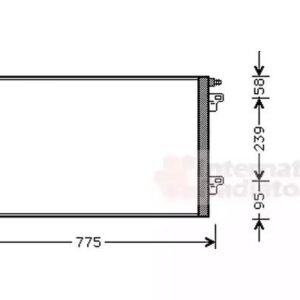 VAN WEZEL 43005280 Condenseur, climatisation
