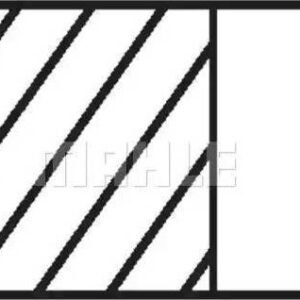 MAHLE ORIGINAL 001 12 N1 Jeu de segments de pistons