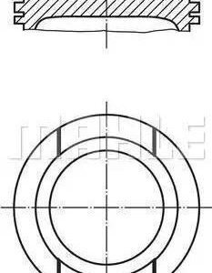 Mahle Original 033 20 00 Piston