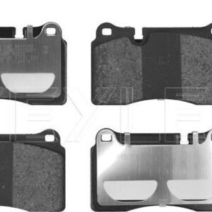Meyle 025 240 9817/PD Kit de plaquettes de frein, frein à disque