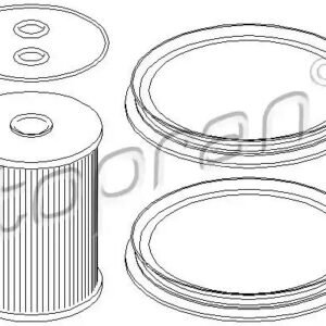 TOPRAN 501 431 Filtre à carburant