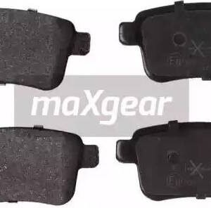 Maxgear 19-1108 Kit de plaquettes de frein, frein à disque