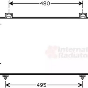 VAN WEZEL 53005286 Condenseur, climatisation