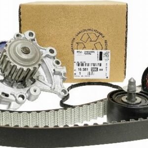 CITROEN/PEUGEOT 16 381 596 80 Pompe à eau + kit de courroie de distribution