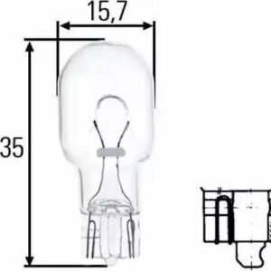 HELLA 8GP 003 594-541 Bulb, position-/outline lamp