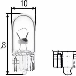 HELLA 8GP 003 594-121 Ampoule, feu diurne