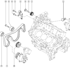 Boulon-tendeur (7701064945 - Renault)