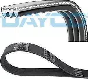 Dayco 3PK668 Courroie trapézoïdale à nervures