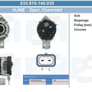 CVPSH 835.919.140.030 Alternateur