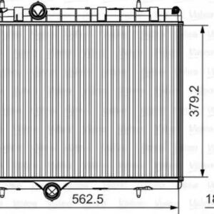 VALEO 701507 Radiateur, refroidissement du moteur