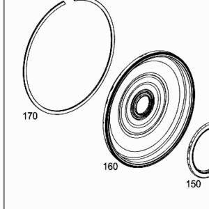 Mercedes Benz A2463700121 Couvercle d'embrayage
