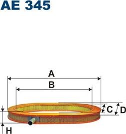 Filtron AE345 Filtre à air