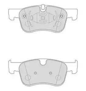 FERODO FDB4679 Kit de plaquettes de frein, frein à disque