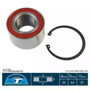 BTA H10080BTA Kit de roulements de roue