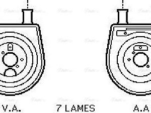 AVAQUALITYCOOLING HY 3154 Radiateur d'huile