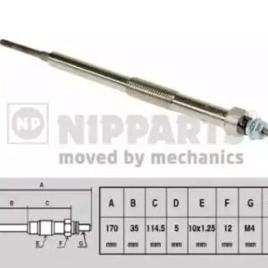 NIPPARTS J5715010 Bougie de préchauffage