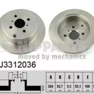 NIPPARTS J3312036 Disque de frein