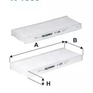 FILTRON K1339-2x Filtre, air de l'habitacle