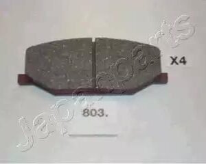 JAPANPARTS PA-803AF Kit de plaquettes de frein, frein à disque