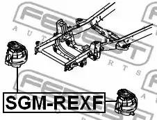 FEBEST SGM-REXF Support moteur