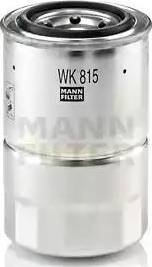 Mann-Filter WK 815 x Filtre à carburant