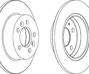 STARLINE PB 1809C Disque de frein