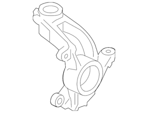 Boitier de roulement de roue palier avant (31451327 - Volvo)