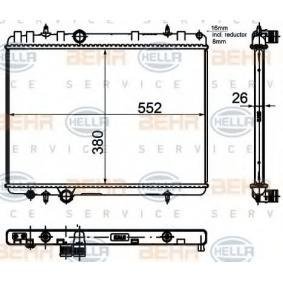 Radiateur, refroidissement du moteur (8MK 376 755-331 - HELLA)