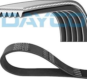 Dayco 5PK1750 - Courroie trapézoïdale à nervures
