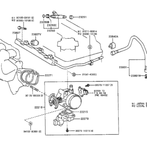 TOYOTA 90080-48058 - Bague d'étanchéité, injecteur