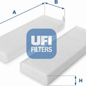 UFI 53.154.00 - Filtre, air de l'habitacle
