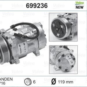 Valeo 699236 - Compresseur, climatisation