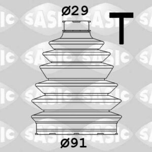 Sasic 1900007 - Joint-soufflet, arbre de commande
