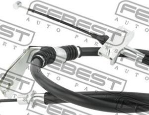 Febest 14100-REXDISCRH - Tirette à câble, frein de stationnement