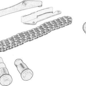 IVECO 58 0200 9617 - Kit de distribution par chaîne